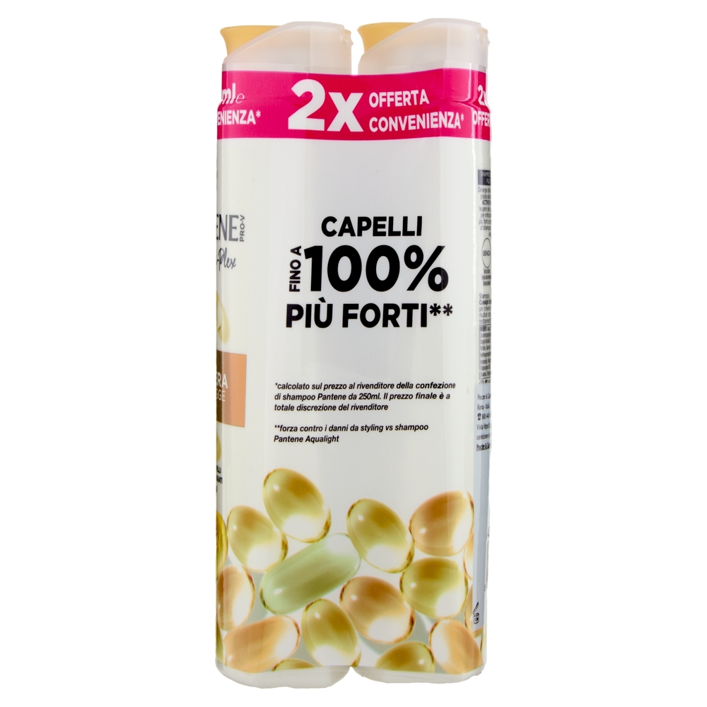 Pantene Pro-V Rigenera e Protegge Shampoo Active Nutri-Plex 2 x 250 ml